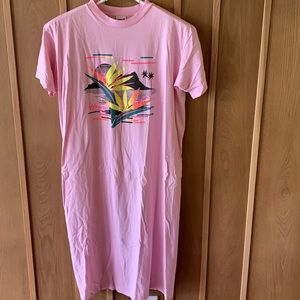 Vintage 80s amazing Hawaii t-shirt dress.